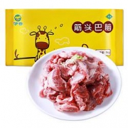京东PLUS会员：伊赛 国产原切筋头巴脑 1kg *3件