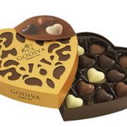 prime会员！Godiva 歌帝梵 金装系列 14颗巧克力心形礼盒装    直邮含税到手￥139.89