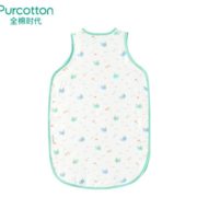 柔软透气！Purcotton 全棉时代薄款纱布 宝宝睡袋 58x38cm