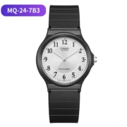 CASIO 卡西欧 MQ-24-7B2 男女款 石英小黑表