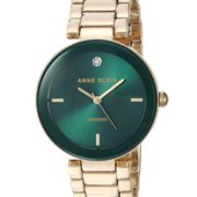 prime会员！Anne Klein 安妮·克莱因 AK/1362 女款镶钻手镯手表 到手￥179.83