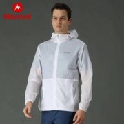 Marmot 土拨鼠 男士连帽皮肤衣