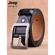 JEEP SPIRIT 潮流简约针扣款牛皮腰带