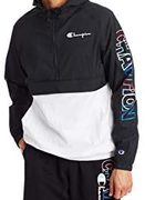S码！Champion 冠军牌 LIFE系列 Colorblock Manorak 2.0 男式连帽上衣  到手181.7元