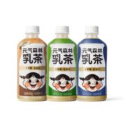 Genki Forest 元気森林 0蔗糖低脂乳茶奶茶 450ml*12瓶