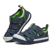 SKECHERS 斯凯奇 魔术贴男小童学步运动鞋