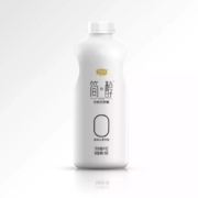 plus会员：君乐宝  简醇0蔗糖 低温酸牛奶 950g*2桶*2件