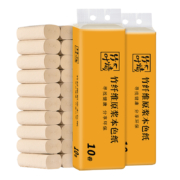 蓝漂 竹纤维 原浆卷纸 10卷