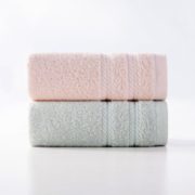 限山西、山东！ 孚日洁玉 毛巾 2条装 32*70cm 粉/灰 6.45元（满减）