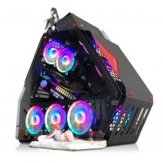 玩嘉 T9ATX 水冷电脑机箱