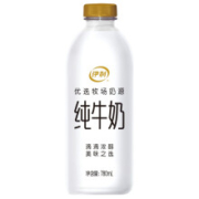 plus会员：伊利 大白瓶 新鲜纯牛奶 780ml*9件