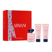 ARMANI 阿玛尼 MY WAY自我无界女士香水套装（EDP90ml+沐浴露75ml+身体乳75ml）