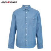 JackJones 杰克琼斯  男士弹力牛仔棉衬衫