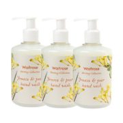 黑卡会员！waitrose 维特罗斯 小苍兰与梨香氛洗手液 250ml*3件
