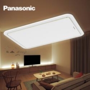 历史新低：Panasonic 松下 盈夕系列 LED吸顶灯 金色装饰条 67W