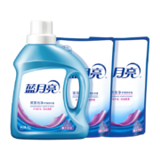 聚划算百亿补贴：蓝月亮 深层洁净护色洗衣液 薰衣草香 1kg瓶+500g*2袋装