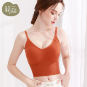 【简云】一体U型美背吊带背心