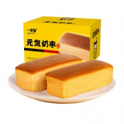 一麦番 奶枣蛋糕 经典奶枣 风味蛋糕400g*2