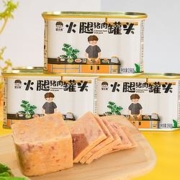 蒙小白 即食猪肉火腿罐头 198g*3罐*2件