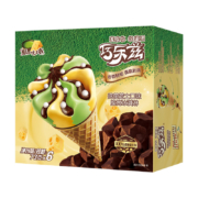 PLUS会员： yili 伊利 巧乐兹 抹茶芝士口味 脆皮甜筒冰淇淋 73g*6支*8件