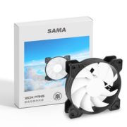 静音散热！SAMA 先马 冰洞2S 机箱散热风扇 12cm