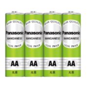 环保无汞！Panasonic 松下 碳性干电池(5号4粒+7号4粒)