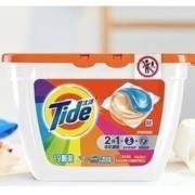 聚划算百亿补贴：Tide 汰渍 护色防串色洗衣凝珠 21颗