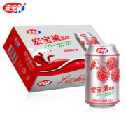 宏宝莱 荔枝汽水 330ml*12罐 整箱装