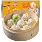 肉味香浓！知味观  虾仁三鲜小笼包  500g 20只