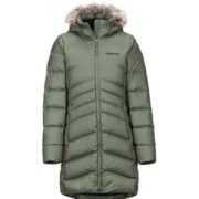XS码！prime会员！Marmot 土拨鼠 Montreal蒙特利尔 女士700蓬中长款毛领羽绒服78570  直邮含税到手895.71元