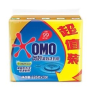 京东PLUS会员：OMO 奥妙 超效无磷洗衣皂 226g*3块