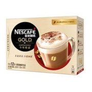 雀巢（Nestle）金牌馆藏 卡布奇诺 速溶咖啡 19gX12条 *4件