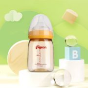 有券的上！ Pigeon 贝亲 AA77 宽口径PPSU奶瓶 160ml