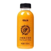 PLUS会员： 吕梁野山坡 生榨沙棘果汁饮料 350ml*8瓶