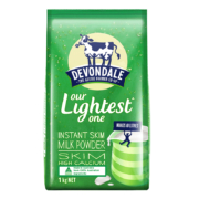 88VIP：DEVONDALE 德运 脱脂成人奶粉 1kg *2件+凑单品
