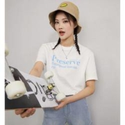 HOPESHOW 红袖 90221090201 女装圆领套头T恤