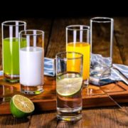 无铅玻璃！燃野 加厚透明玻璃杯 高款6只装