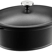 WMF 福腾宝 椭圆珐琅铸铁炖锅5L 30×23.5cm 到手￥724.89