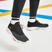 限尺码：SKECHERS 斯凯奇 54667-BKMT 男士动感跑步鞋