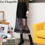 限码：La Chapelle 拉夏贝尔 20011516 女士半身裙 *2件