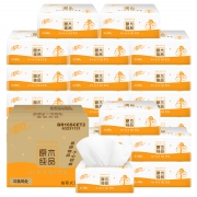 苏宁SUPER会员： Breeze 清风 原木纯品系列 抽纸 2层150抽20包*2件