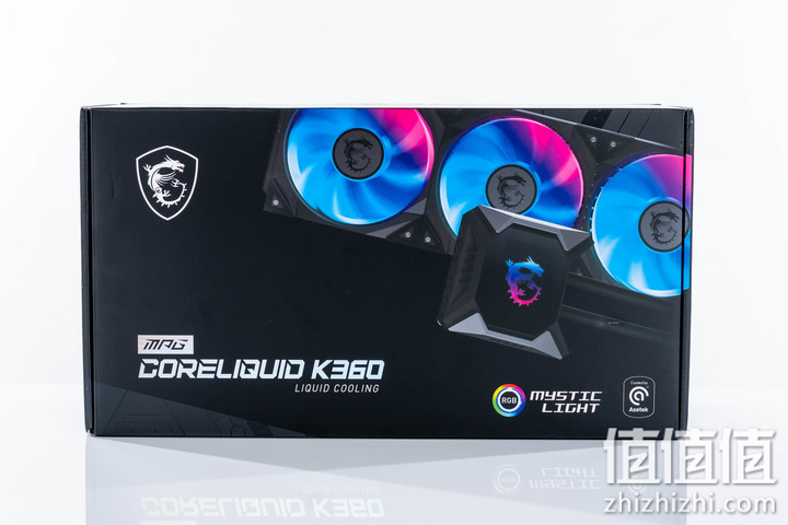 MSI MPG CORELIQUID K360水冷散热器实测 水冷头风扇加持提高散热力