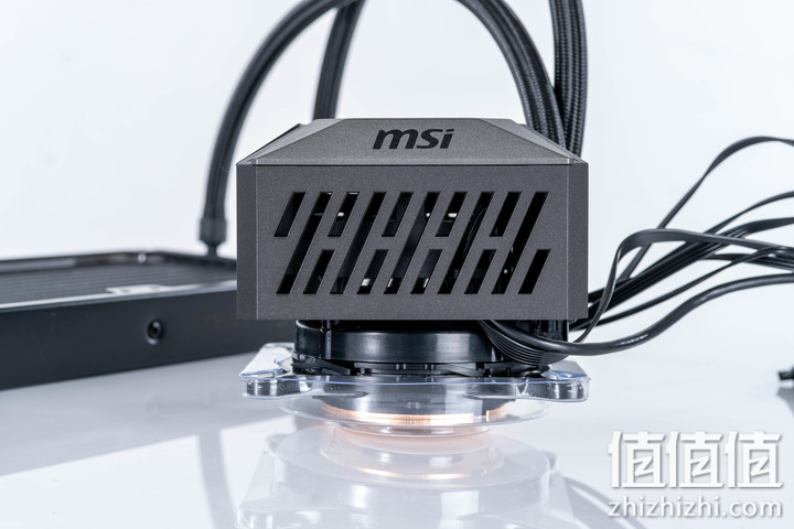 MSI MPG CORELIQUID K360水冷散热器实测 水冷头风扇加持提高散热力