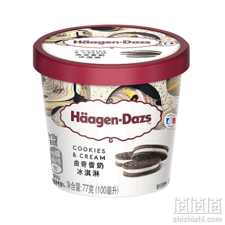 Haagen-Dazs 哈根达斯 曲奇香奶口味冰淇淋