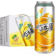 88VIP：汉斯小木屋 菠萝果味啤酒饮料 500ML*12听 *4件