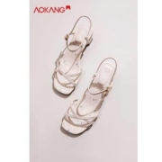 AOKANG LADIES 奥康 1214811028y 女士小雏菊凉鞋