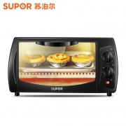 苏泊尔 烤箱 家用小型 台式双层 小电烤箱10L