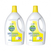 88VIP、有效杀菌！Dettol 滴露 衣物除菌液 清新柠檬 3L*2瓶装 55.37元（需买2件，返100元猫超卡，共110.73元包邮）