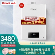 Rinnai 林内 13QD06 燃气热水器 13升