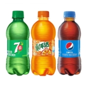 PEPSI 百事 可乐/美年达/七喜/无糖百事可乐 300ml*6瓶